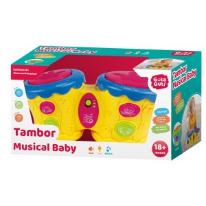TAMBOR MUSICAL BABY COM LUZ E MÚSICA- DMB5799-VD