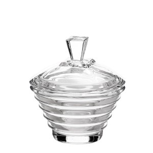 BOMBONIERE  DE CRISTAL LAYERS 12X15CM