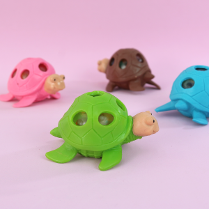 BRINQUEDO TARTARUGA DE PLÁSTICO ANTI-ESTRESSE BOX COM 12 UNIDADES - ZD003