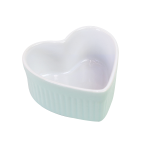 TIGELA DE CERÂMICA FORMATO CORAÇÃO 100ML - 2111510-TI