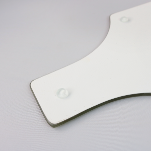 TÁBUA DE CORTE DE VIDRO TEMPERADO COM DESENHOS 34,5X18,5CM - CZ35X19-D