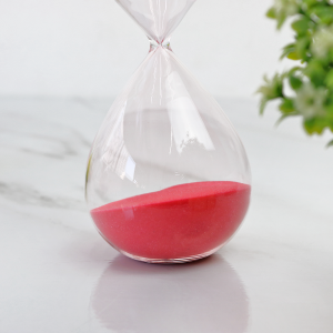 AMPULHETA DE VIDRO 8X20 CM 30 MINUTOS - 765160-VM