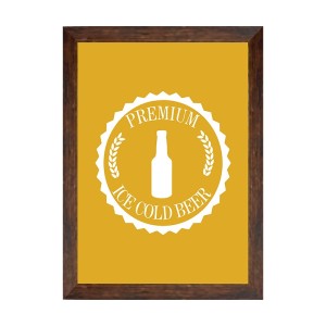 PORTA TAMPINHAS PREMIUM FUNDO AMARELO MOLF MOGNO 29 X 39