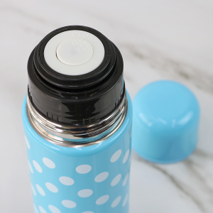 GARRAFA ISOTERMICA POÁ 500ML COM TAMPA EM INOX - CA12130-AZ