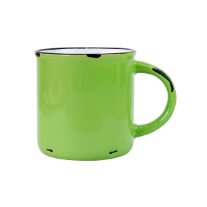 CANECA ACAMPAMENTO  DE CERÂMICA 320ML - PRC10050-VD
