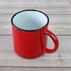 CANECA ACAMPAMENTO  DE CERÂMICA 320ML - PRC10050-VM