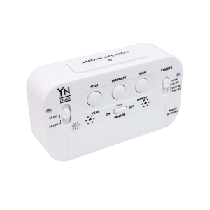 RELÓGIO DE MESA DIGITAL DESPERTADOR COM SENSOR 13,5X7,6X4,5CM - YN6019-BR