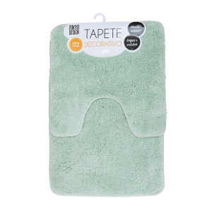 JOGO DE TAPETES PARA BANHEIRO 02 PEÇAS 40X60CM - TAPBA16-VD