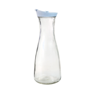 JARRA DE VIDRO COM TAMPA PLÁSTICA 870ML - GL920D-CZ