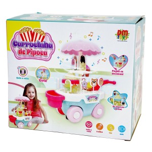 CARROCINHA DE PIPOCA BATE E VOLTA - DMT5924-TI