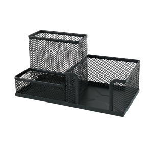 ORGANIZADOR PARA ESCRITÓRIO 03 DIVISÓRIAS DE METAL 10X20 - HE66308-PT