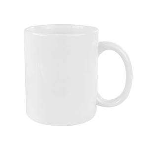 CANECA DE PORCELANA BRANCA PARA BRINDES E PERSONALIZAÇÕES 325 ML - 11OZ