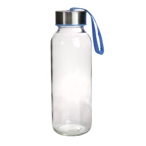 GARRAFA COM TAMPA CAPA DE NEOPRENE E ALÇA 300ML - VDA04074-AZ