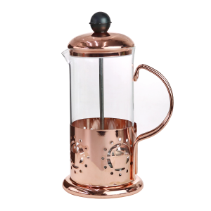 CAFETEIRA FRANCESA CREMEIRA FRENCH PRESS COLD BREW 350 ML GOLD ROSE - HT228-B