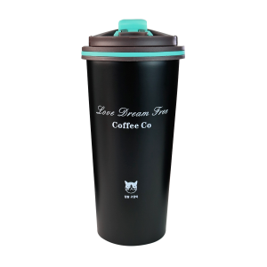 COPO TÉRMICO DE AÇO INOXIDÁVEL COM TAMPA 500ML - YT2291-PT