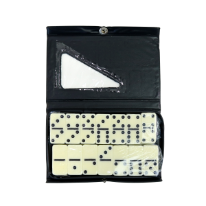 JOGO DE DOMINÓ DE PLÁSTICO NO ESTOJO COM 28 PEÇAS - 2026-PT