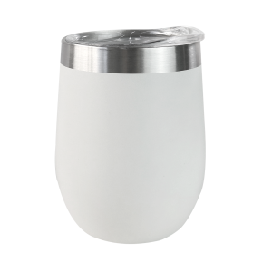 COPO ISOTÉRMICO DE INOX COM TAMPA TRANSPARENTE 300ML - GDR0587-BR