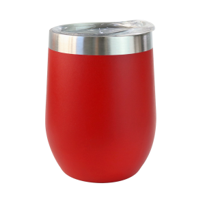 COPO ISOTÉRMICO DE INOX COM TAMPA TRANSPARENTE 300ML - GDR0587-VM