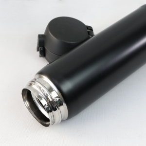 GARRAFA TÉRMICA AÇO INOX TRAVA VACUUM CUP  400 ML -GDR0293-PT