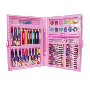 ESTOJO ESCOLAR 68 PECAS MENINA COM PANDEIRO - MT68GIRL-A