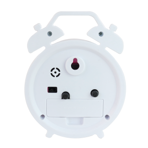 RELÓGIO DE MESA DESPERTADOR REDONDO DE PLÁSTICO COLORS 10CM - SDL580-RS