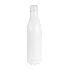 GARRAFA TERMICA TIPO SWEEL STYLE BRANCA INOX 700 ML- GF011-BR