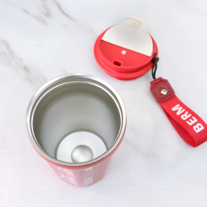 COPO ISOTÉRMICO DUPLA CAMADA COM ALÇA 350ML - GDR0847-VM