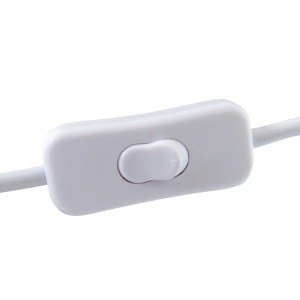 ABAJUR DE CRISTAL COM CUPULA DRAPEADA BRANCA 35 CM - REF 202