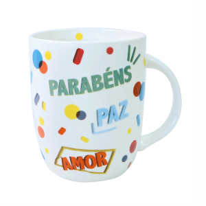 CANECA DE PORCELANA 
