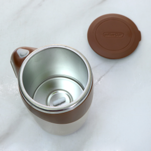 COPO MIXER ELÉTRICO DE INOX E PLÁSTICO COM TAMPA 400ML - 4272-MR