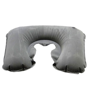 TRAVESSEIRO PARA VIAGEM INFLAVEL CINZA