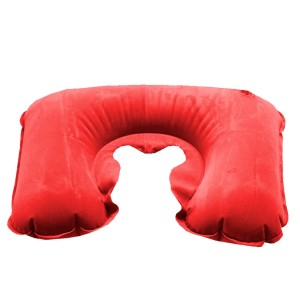 TRAVESSEIRO PARA VIAGEM INFLAVEL VERMELHO