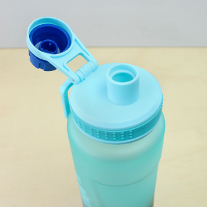 GARRAFA SPORT DE PLÁSTICO COM ALÇA 1000ML - 4176-AZ