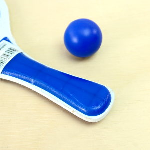 KIT RAQUETE FRESCOBOL COM 01 BOLA - YS37046-D