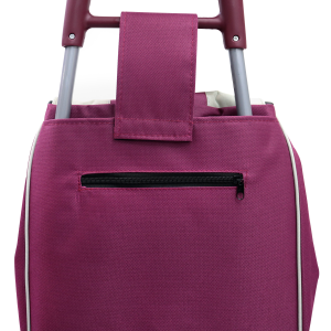 CARRINHO DE COMPRAS LISO IMPERMEÁVEL E DOBRÁVEL 95X34,5X28CM - CA15109-VN