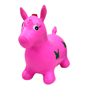 CAVALINHO UPA UPA DE BORRACHA COM SOM - COM INMETRO - NZ3088-RS