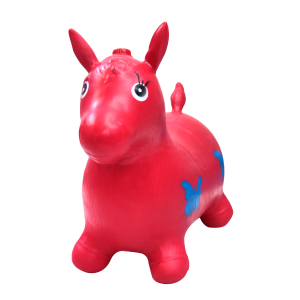 CAVALINHO UPA UPA DE BORRACHA COM SOM - COM INMETRO - NZ3088-VM