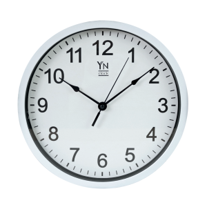 RELÓGIO DE PAREDE DE PLÁSTICO 30CM PONTEIRO CONTÍNUO - YZJ12165A-BR