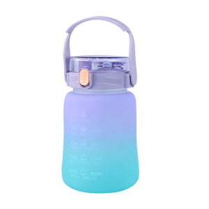 GARRAFA TIPO SQUEEZE DE PLÁSTICO COM CANUDO E ALÇA 1100ML - 4577-LL