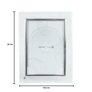 PORTA RETRATO VERTICAL HORIZONTAL FOTO 10X15 MOLDURA DE VIDRO-GT184T-PTA