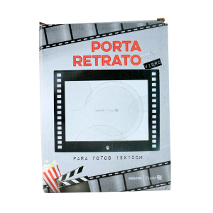 PORTA RETRATO HORIZONTAL FOTO15X10CM MOLDURA DE VIDRO FILME - GT124HP48