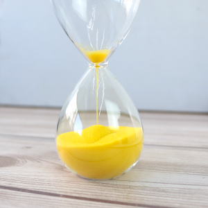 AMPULHETA DE VIDRO 5 MINUTOS 5X12,5CM - 5269-AM