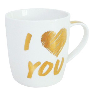 CANECA PORCELANA I LOVE YOU 320 ML - DMP5209-CORACAO