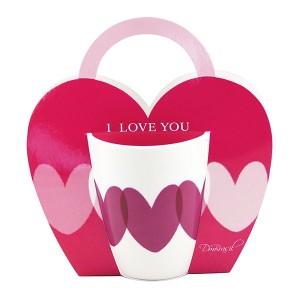 CANECA PORCELANA CORACAO 320 ML - DMP5314-CORACAO