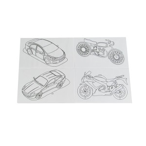 ESTOJO ESCOLAR COM INMETRO 24 PECAS MENINO MT24A-MOTO