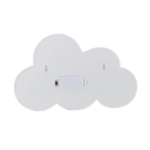 LUMINARIA PARA DECORACAO NUVEM BRANCA 11 LEDS 29 X 17,5 X 3 CM - GA1388-BR