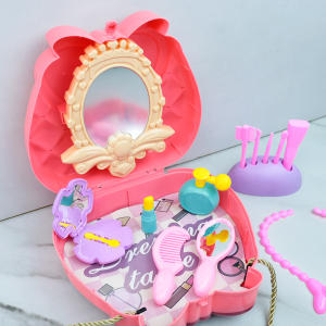 KIT MALETA INFANTIL SALÃO DE BELEZA COM ACESSORIOS 18 PÇS - TKAB3105C