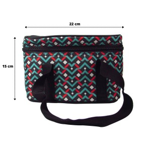 SACOLA TERMICA DE POLIÉSTER 15X22CM - 97129-D