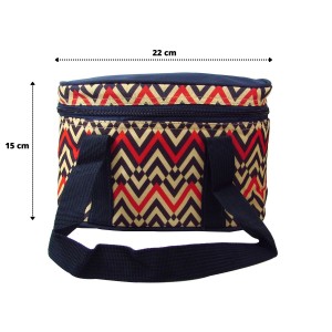 SACOLA TERMICA DE POLIÉSTER 15X22CM - 97129-F