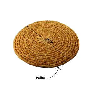 SOUSPLAT DE PALHA 38CM - 96384-CAR